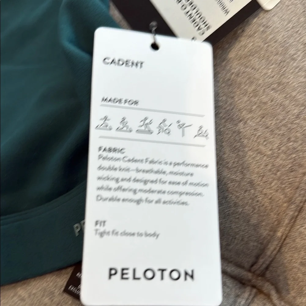 Peloton Cadent O-Ring one shoulder bra. NWT